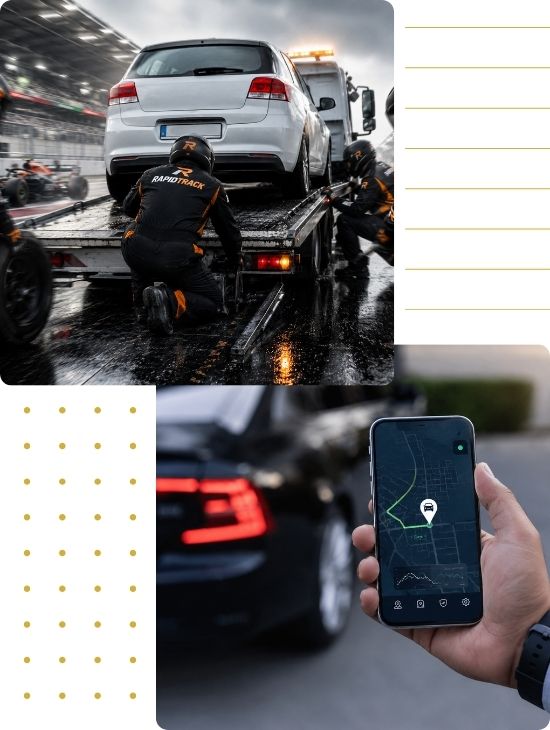 RapidTrack vehicle recovery and GPS monitoring