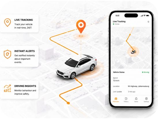RapidTrack live tracking interface