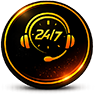 24/7 support icon
